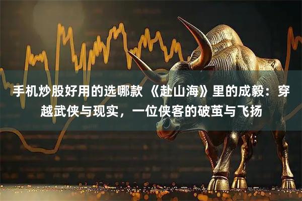 手机炒股好用的选哪款 《赴山海》里的成毅：穿越武侠与现实，一位侠客的破茧与飞扬